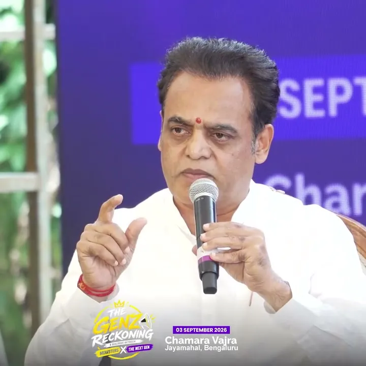 Dr. C. N. Ashwath Narayan in conversation at The GenZ Reckoning
