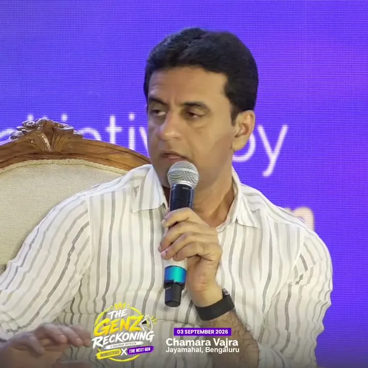 Rizwan Arshad in conversation at The GenZ Reckoning